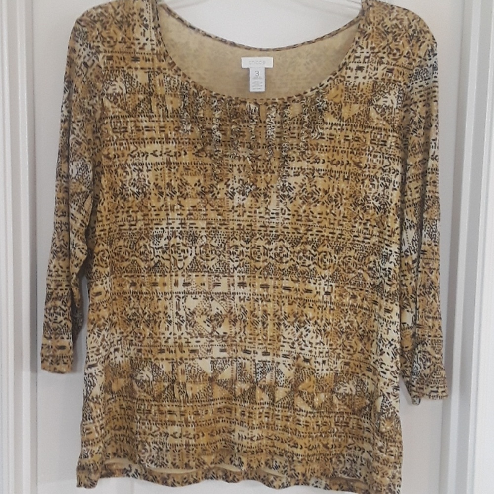 Chicos Lined Top